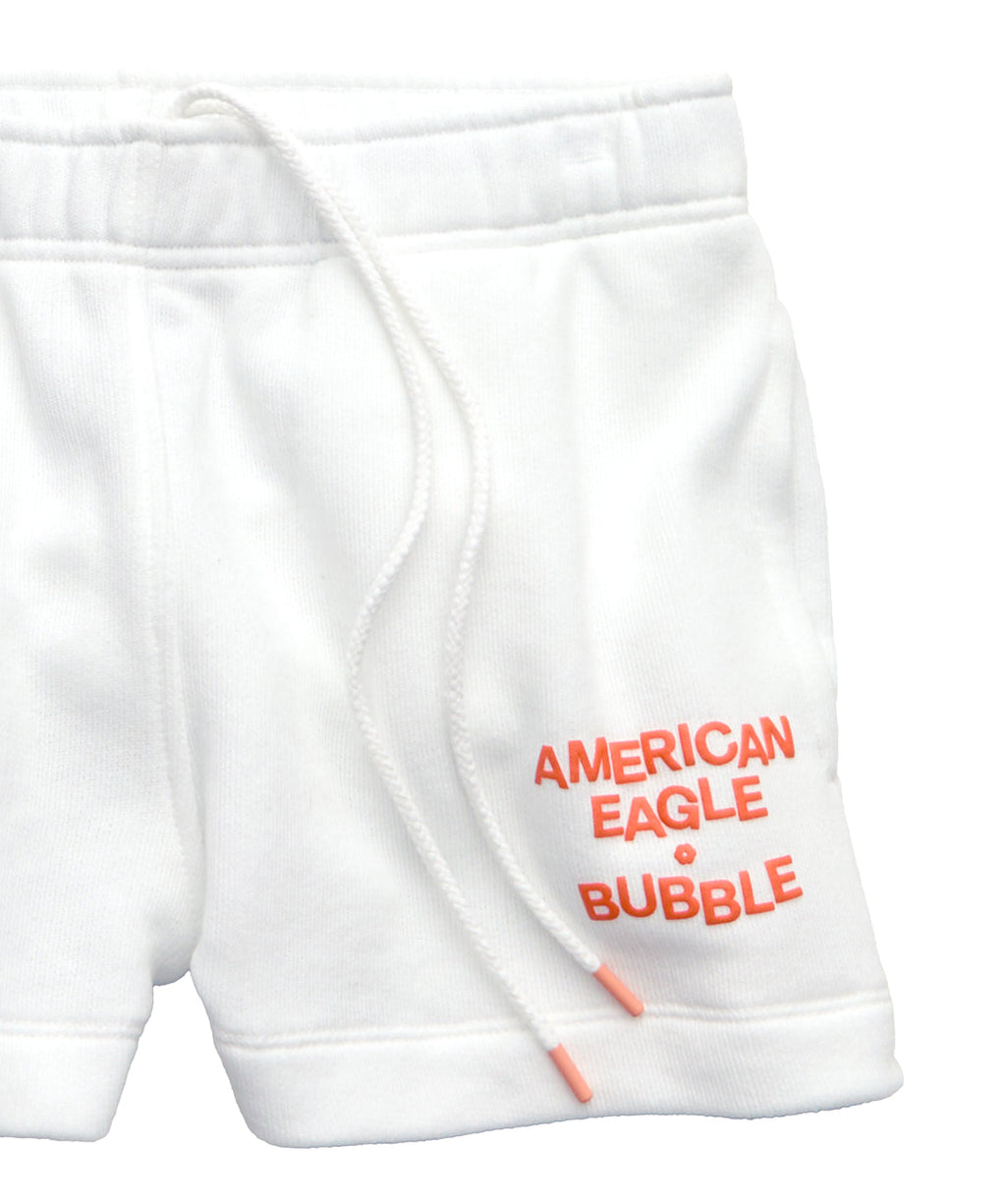 AE x Bubble Fleece Short - White