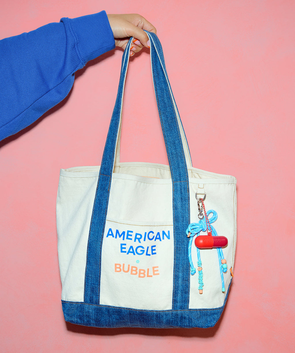 AE x Bubble Canvas Tote Bag