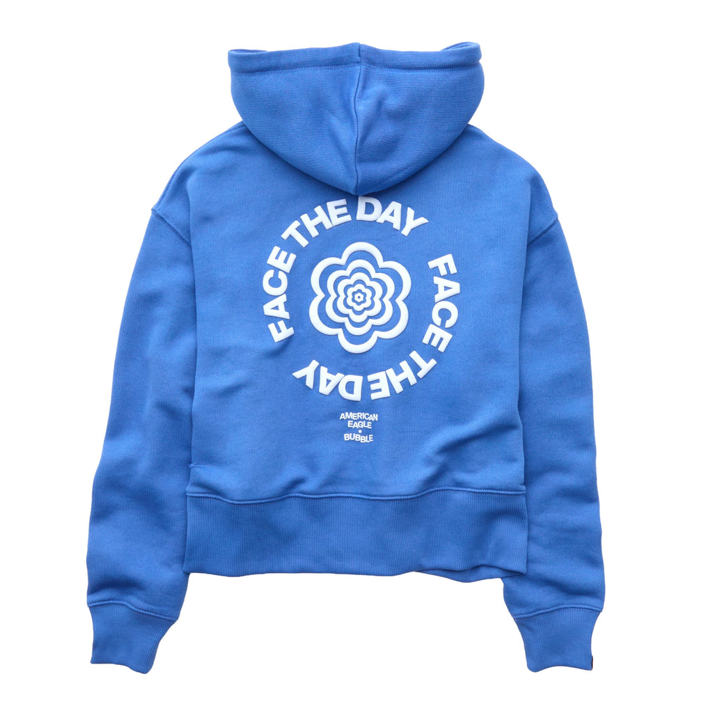AE x Bubble Fleece Hoodie - Blue