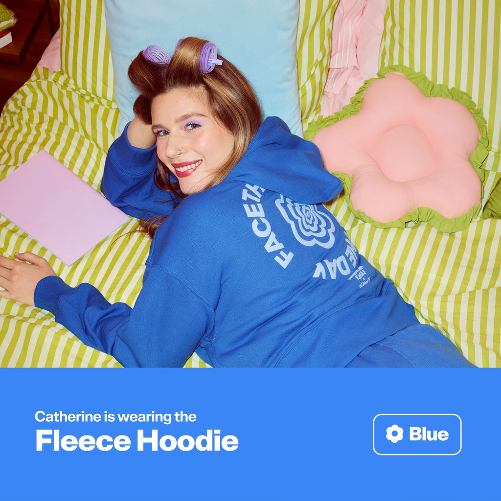 AE x Bubble Fleece Hoodie - Blue