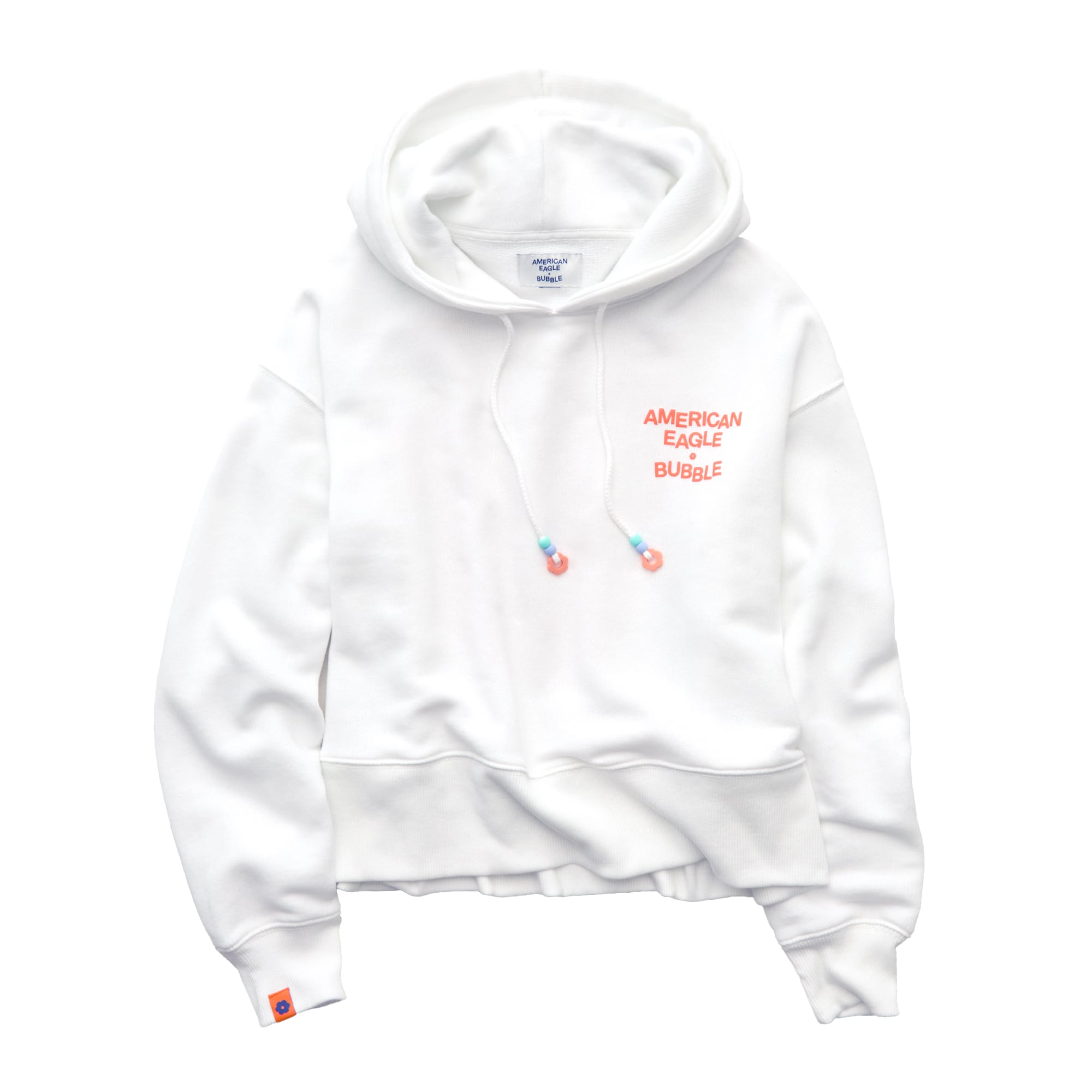 AE x Bubble Fleece Hoodie - White