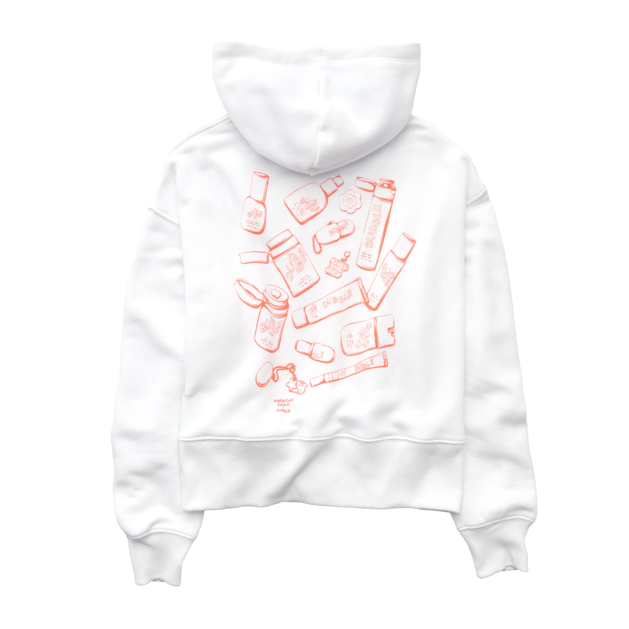AE x Bubble Fleece Hoodie - White