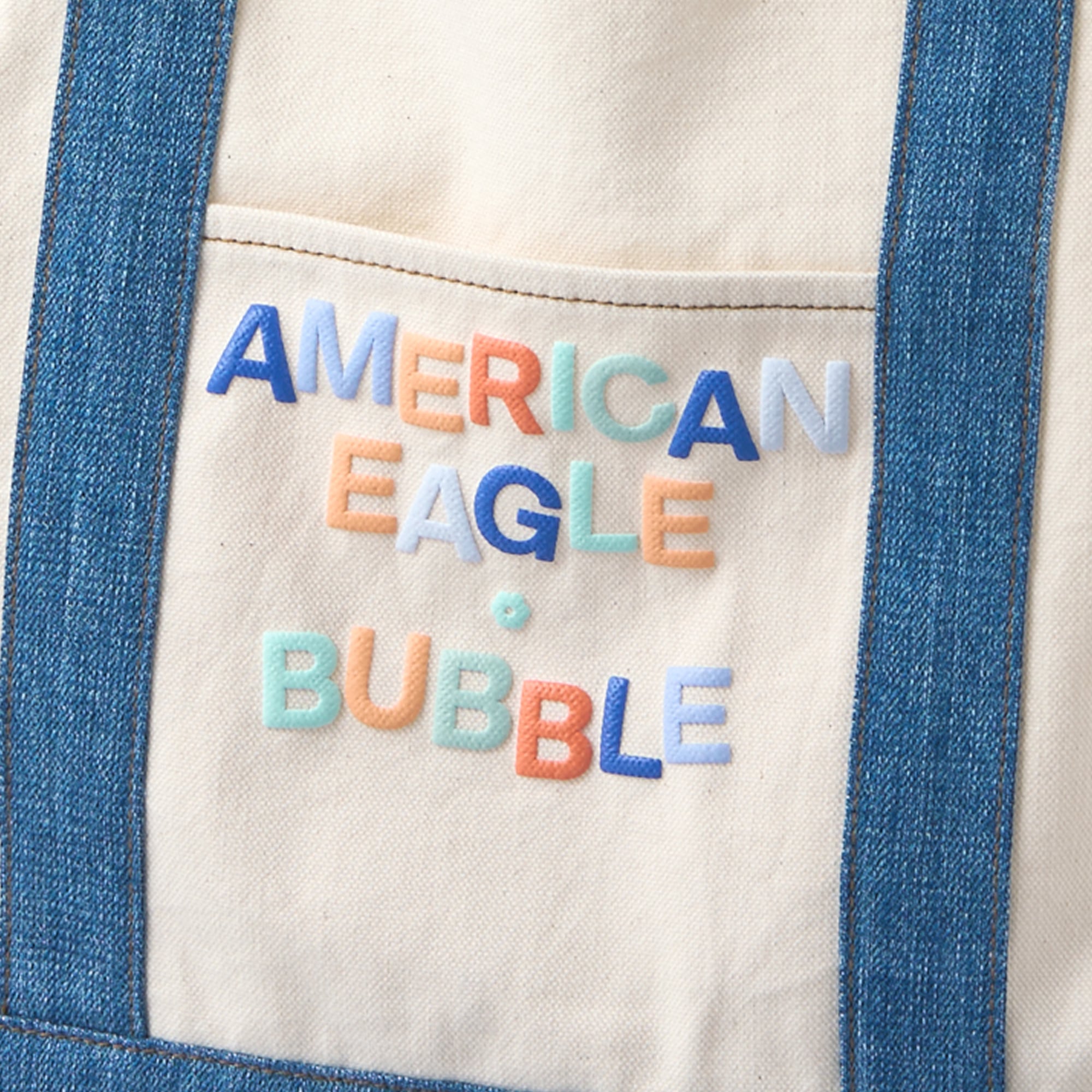 AE x Bubble Canvas Tote Bag
